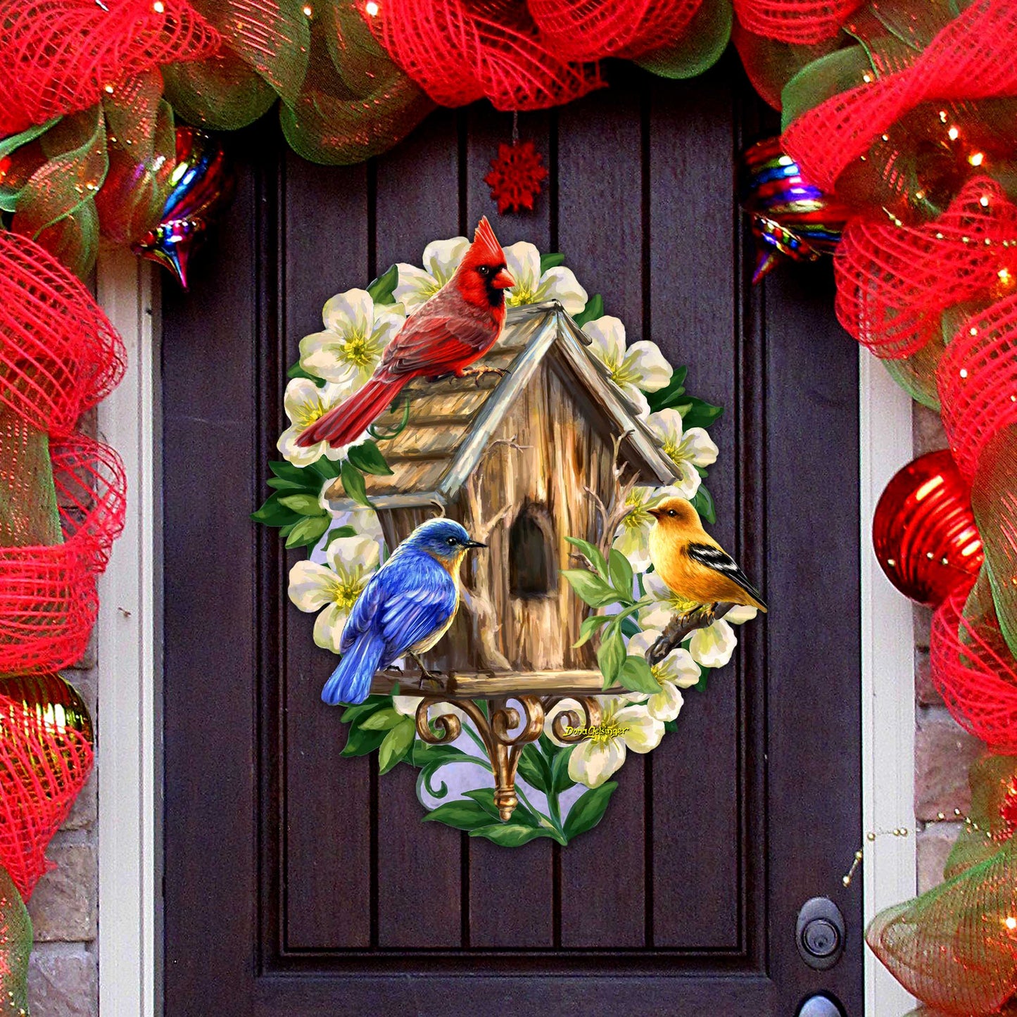 Spring Awakens Holiday Door Decor by D. Gelsinger - Easter Spring Decor - 8652815H-DG-0