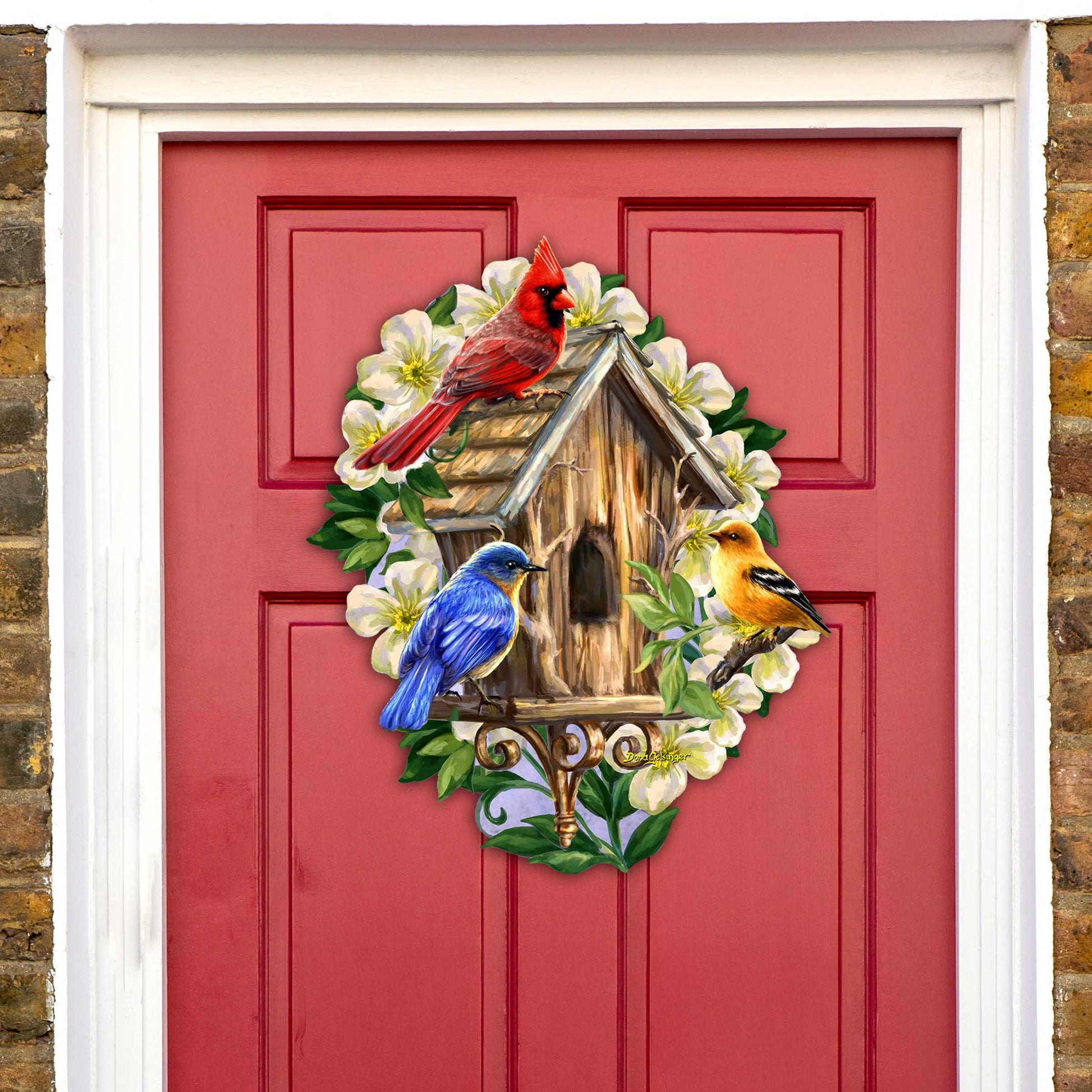 Spring Awakens Holiday Door Decor by D. Gelsinger - Easter Spring Decor - 8652815H-DG-4